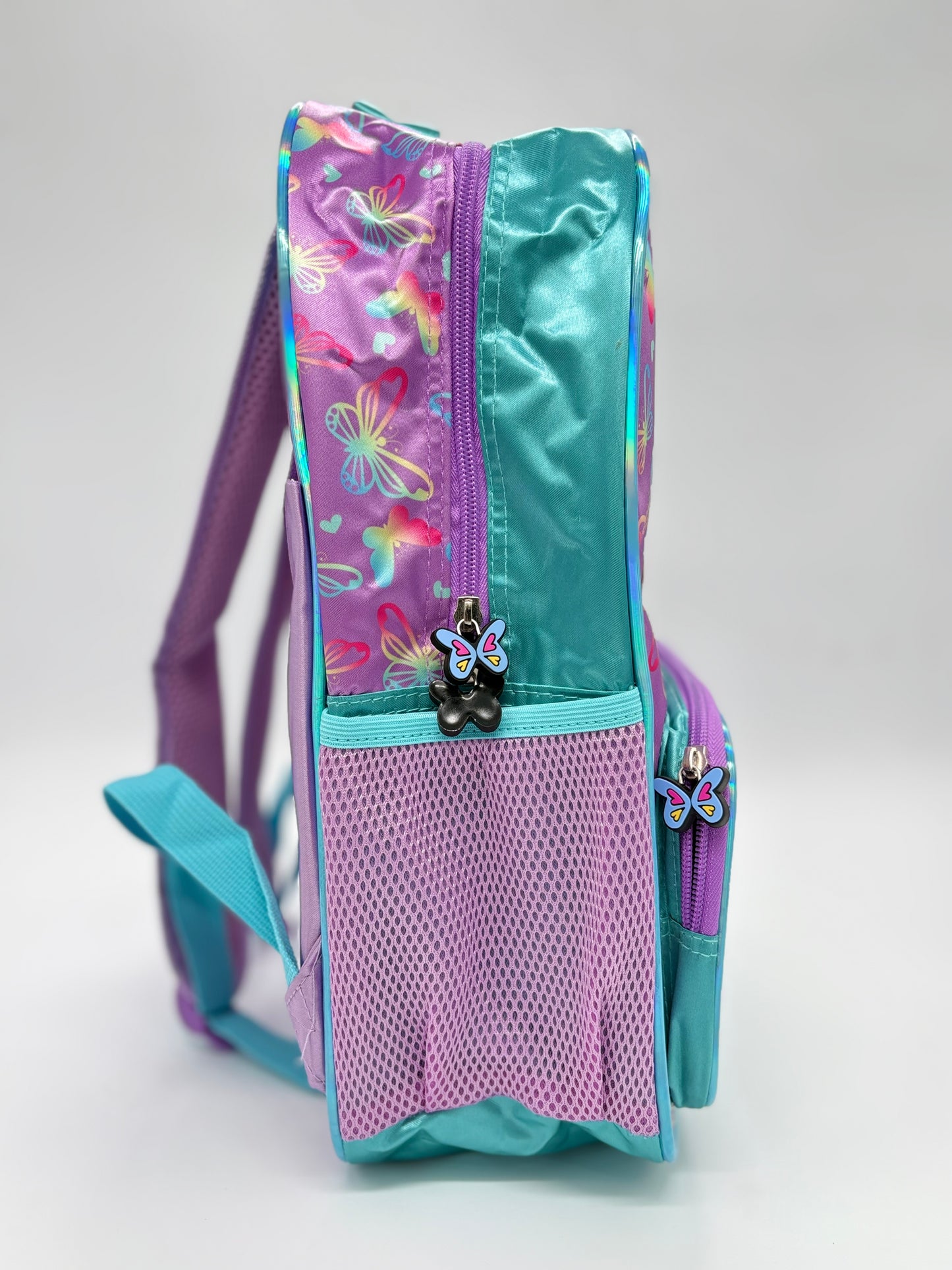 Purple Butterfly School Bag