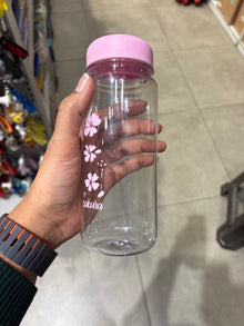 BPA-Free Floral Plastic Water Bottle 400ml