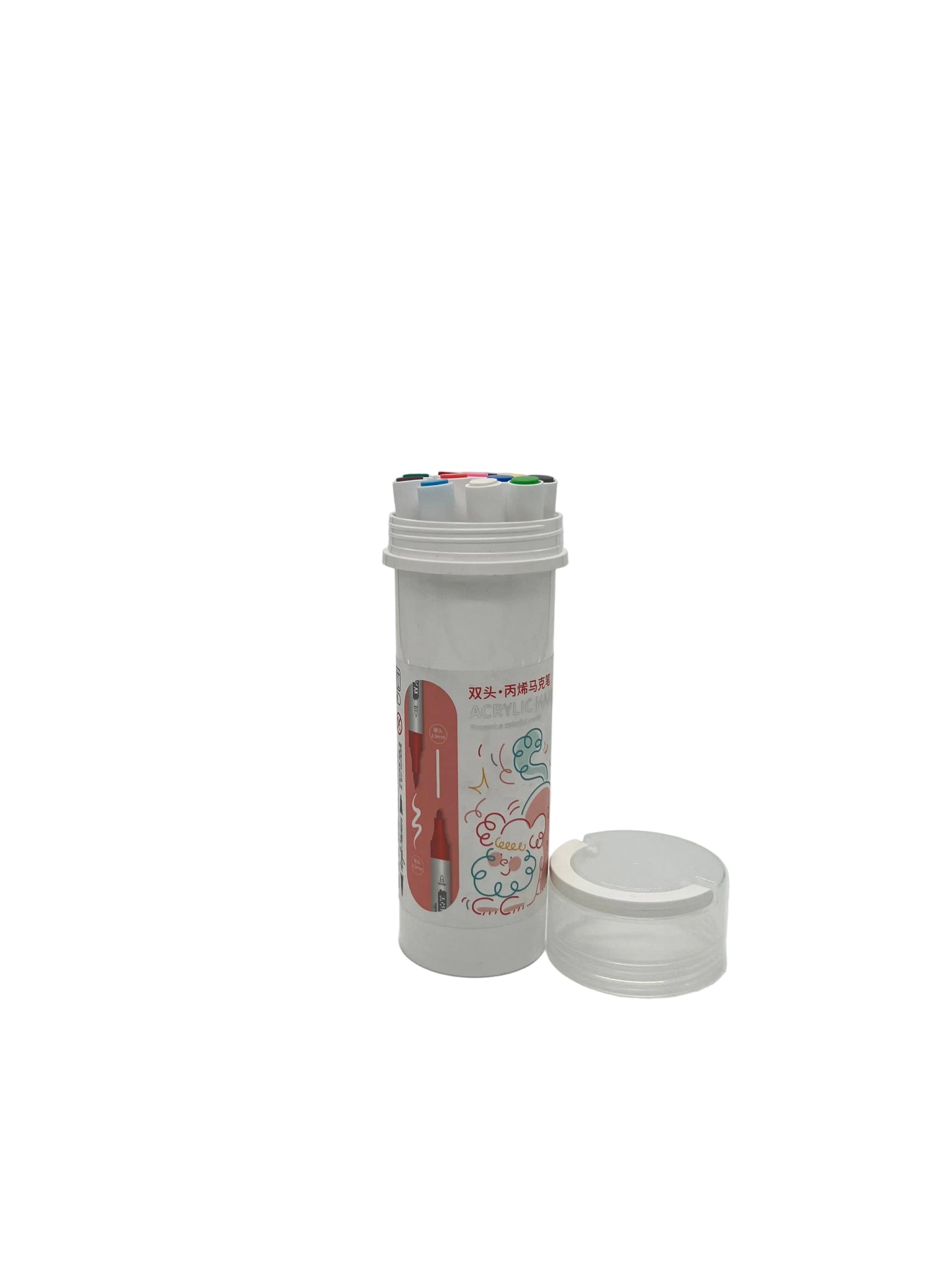 12 pcs Acrylic Marker Pen Box