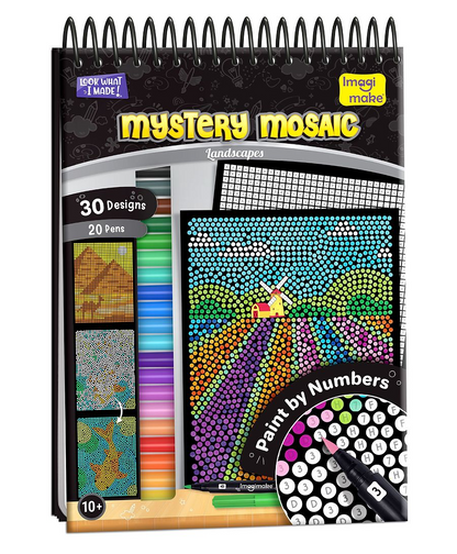 Imagimake Mystery Mosaic Landscapes-20Pens