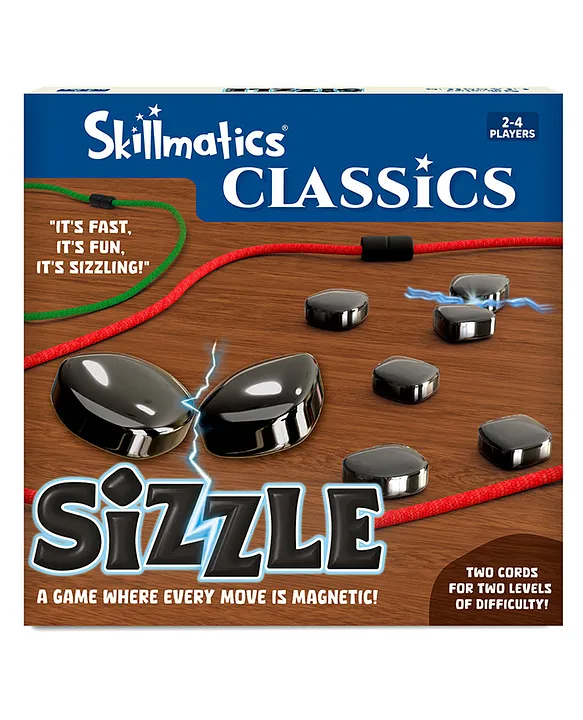Skillmatics Classics Sizzle Magnetic Strategy Board Game
