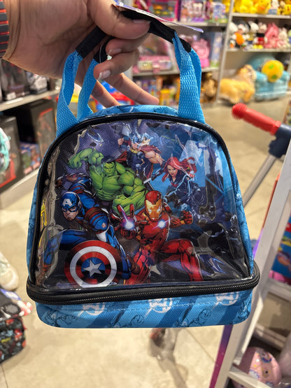 Avengers Kids Lunch Bag - 2 Section Insulated Tiffin Bag
