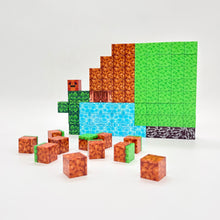 Sembo Pixel World Jungle Exploration Magnetic Building Block Set - 90 Pcs