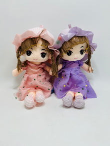 Cute Doll in Dress Soft Toy 45cm