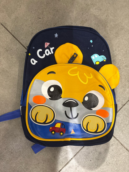 Snail and Car School Bag