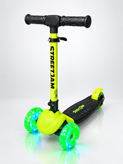 StreetJam Zoltra 3-Wheel LED Kids Scooter