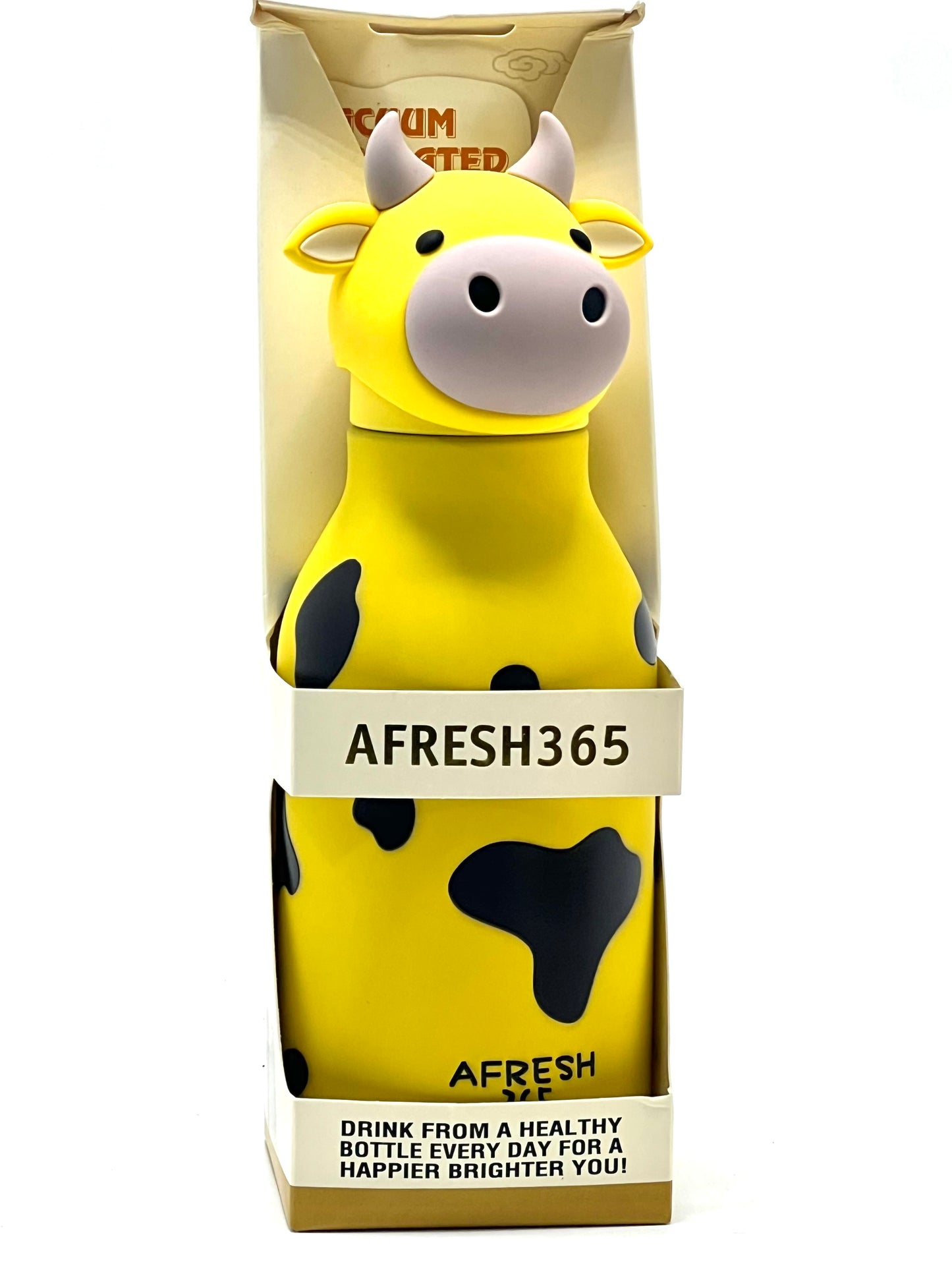 Cow Insulated Sipper Bottle 450ml