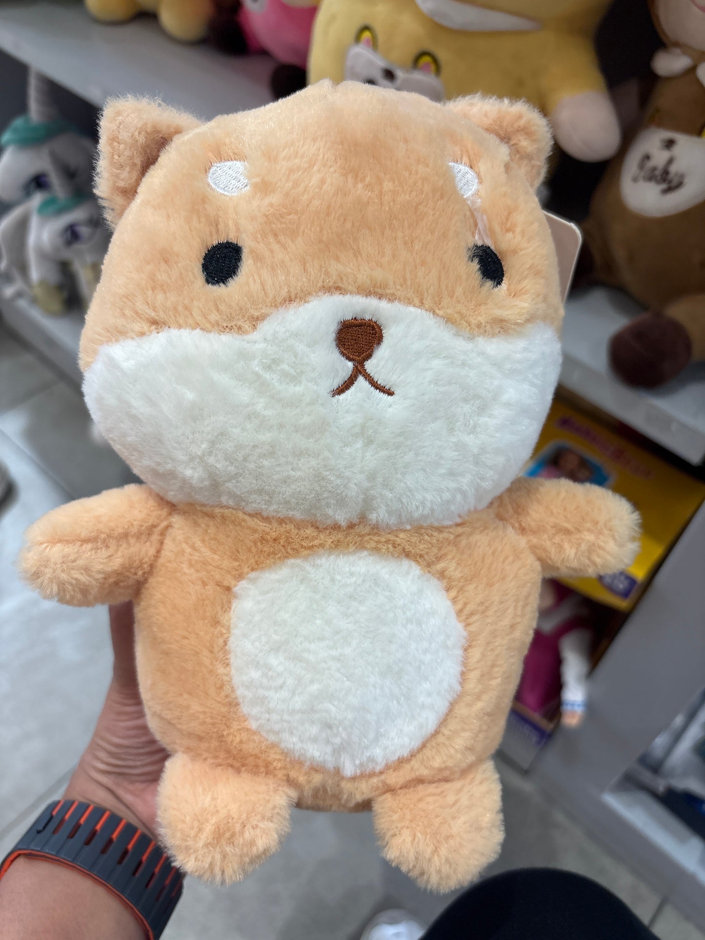 Cute Chubby Hamster Squirrel Soft Plush Stuffed Toy