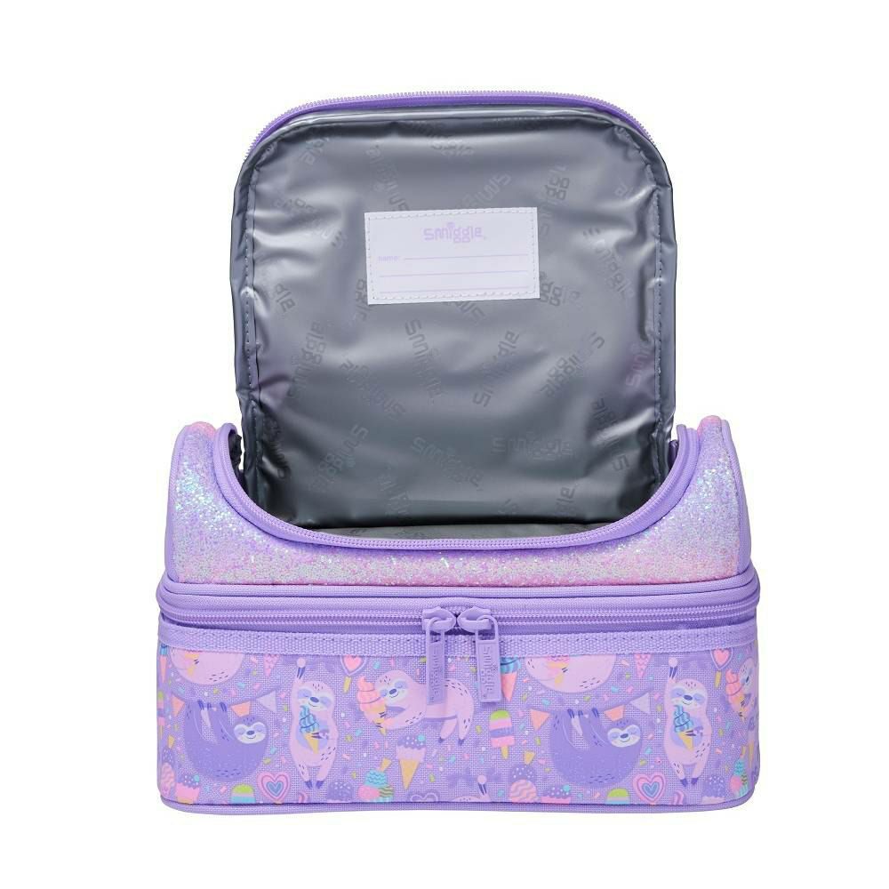 Smiggle Insulated Double Compartment Lunch Bags
