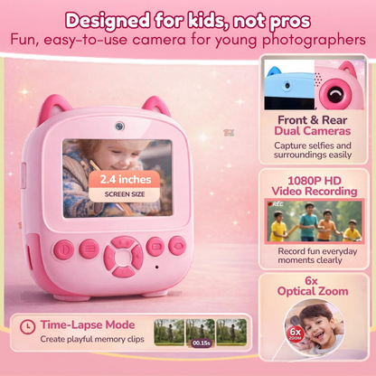 Cute Bird Digital camera with inbuilt printer