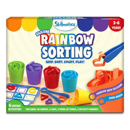 Skillmatics Silicone Rainbow Sorting Kit