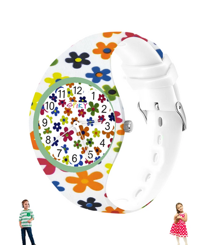Spiky EVA A38 Printed Analog Watch