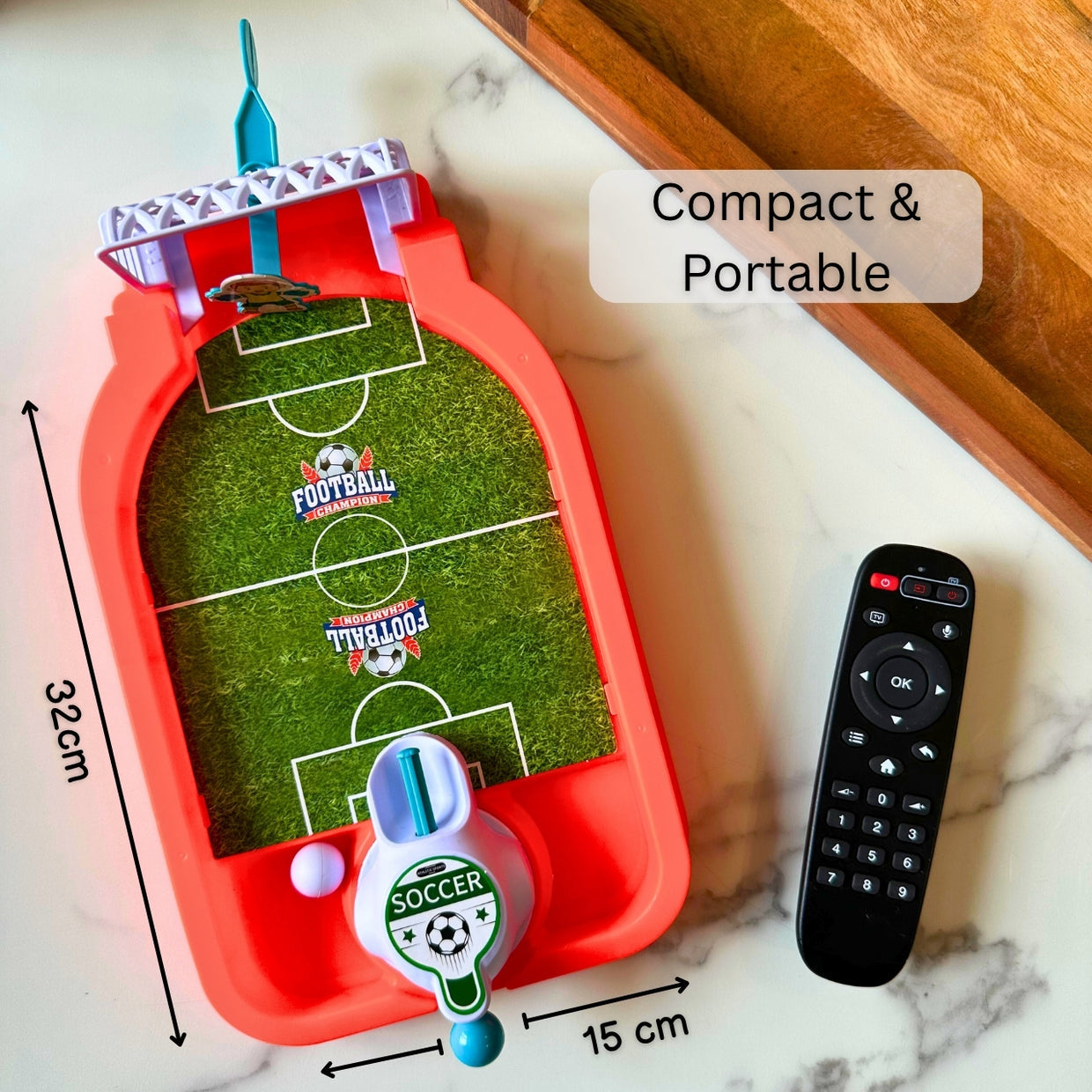 Penalty Strikers 2-Player Tabletop Football Game