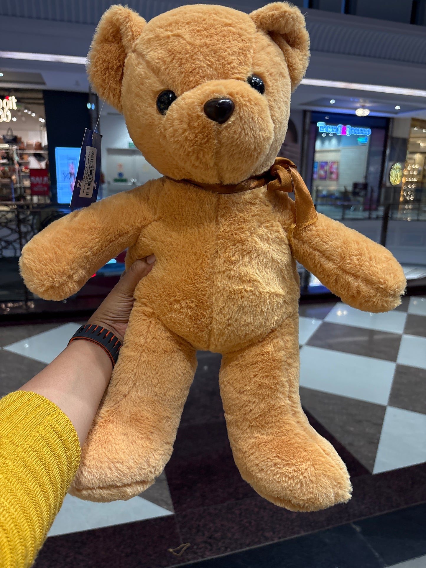 Ribbon Bear Medium Soft Toy