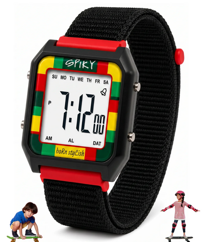 Spiky Spkeva47 Digital Sports Watch for Kids