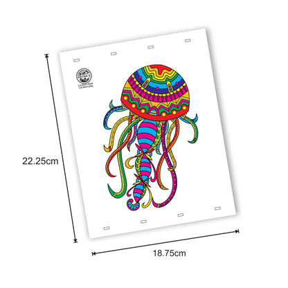 Ratna's Aqua Mandala Art Colouring Kit