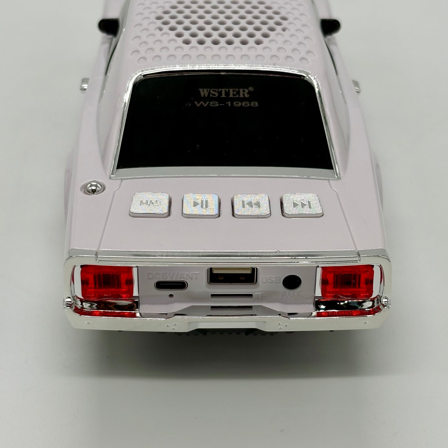 WSTER WS -1968 Portable Wireless Speaker With TF/USB/FM Radio Car