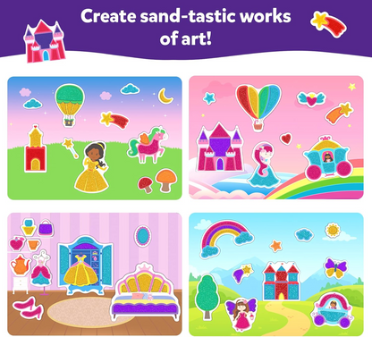 Skillmatics Sand-Tastic Art Unicorn & Princesses Activity Kit
