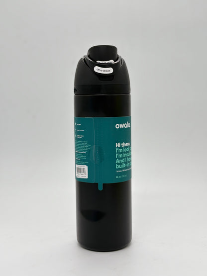 Owala FreeSip Insulated Stainless Steel Water Bottle with Straw for Sports and Travel, BPA-Free, 24-Ounce 710ml