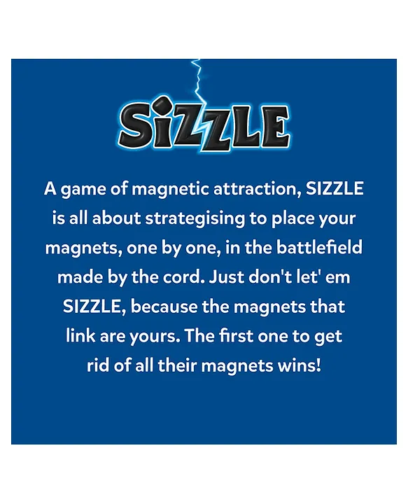 Skillmatics Classics Sizzle Magnetic Strategy Board Game