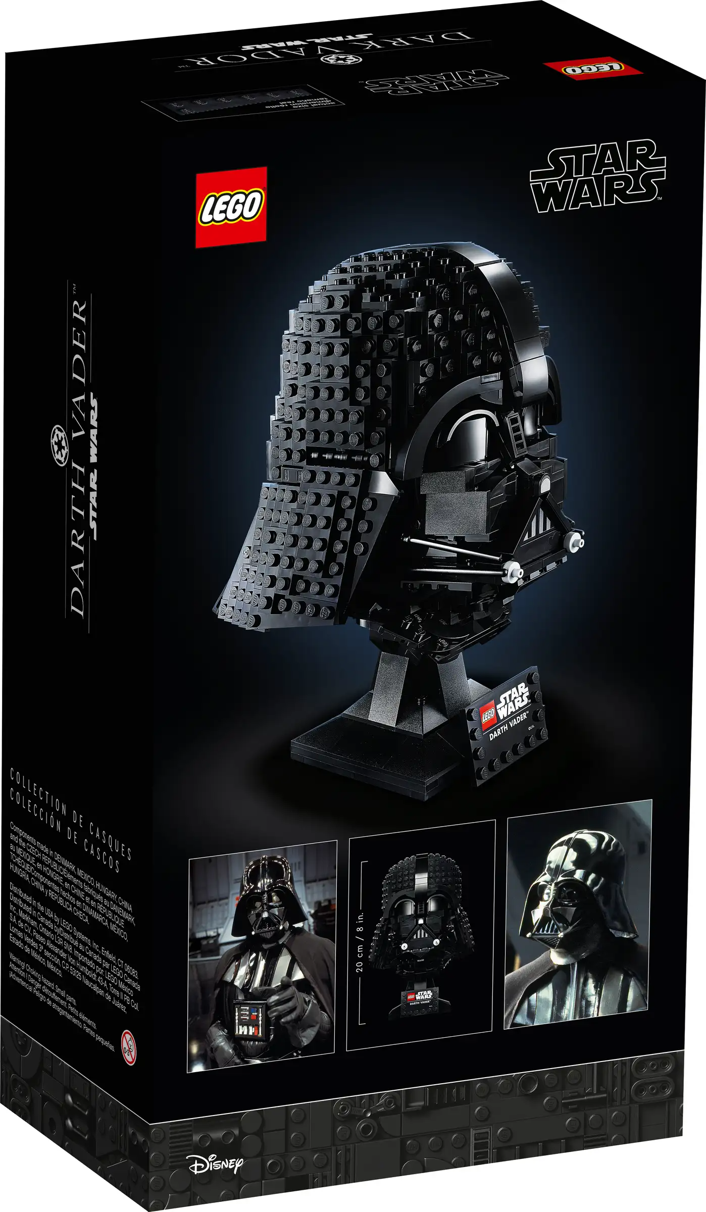 LEGO Star Wars Darth Vader Helmet 75304 - 834 Piece Collectible Set