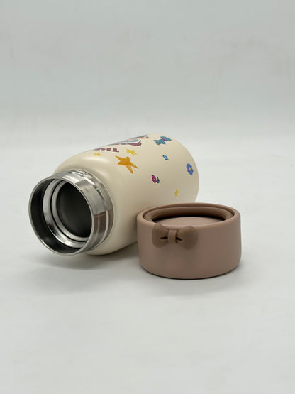 Cute Cartoon Kids Vacuum Mug 300ml with Bow Lid