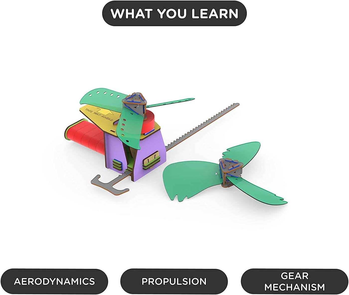 Smartivity Gear Propeller Flying Machine