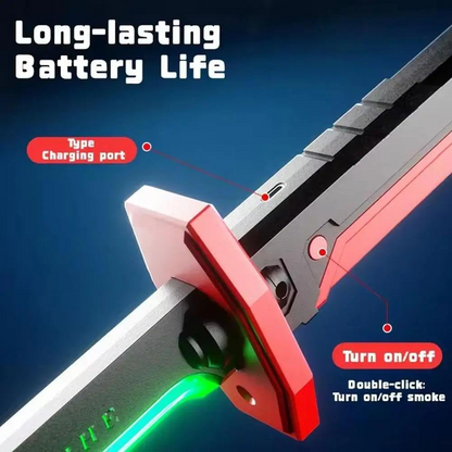 Sword with Light, Sound and Spray