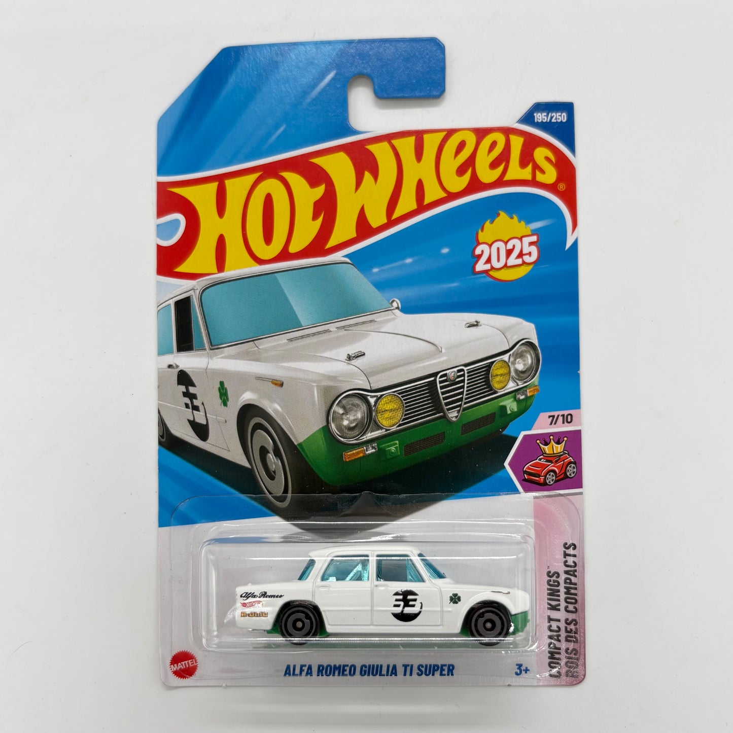 Hot Wheels 1:64 Die-Cast Set of 4 - Maserati Shamal, Alfa Romeo Giulia Ti Super, Bounce N Bass, Instant Boost