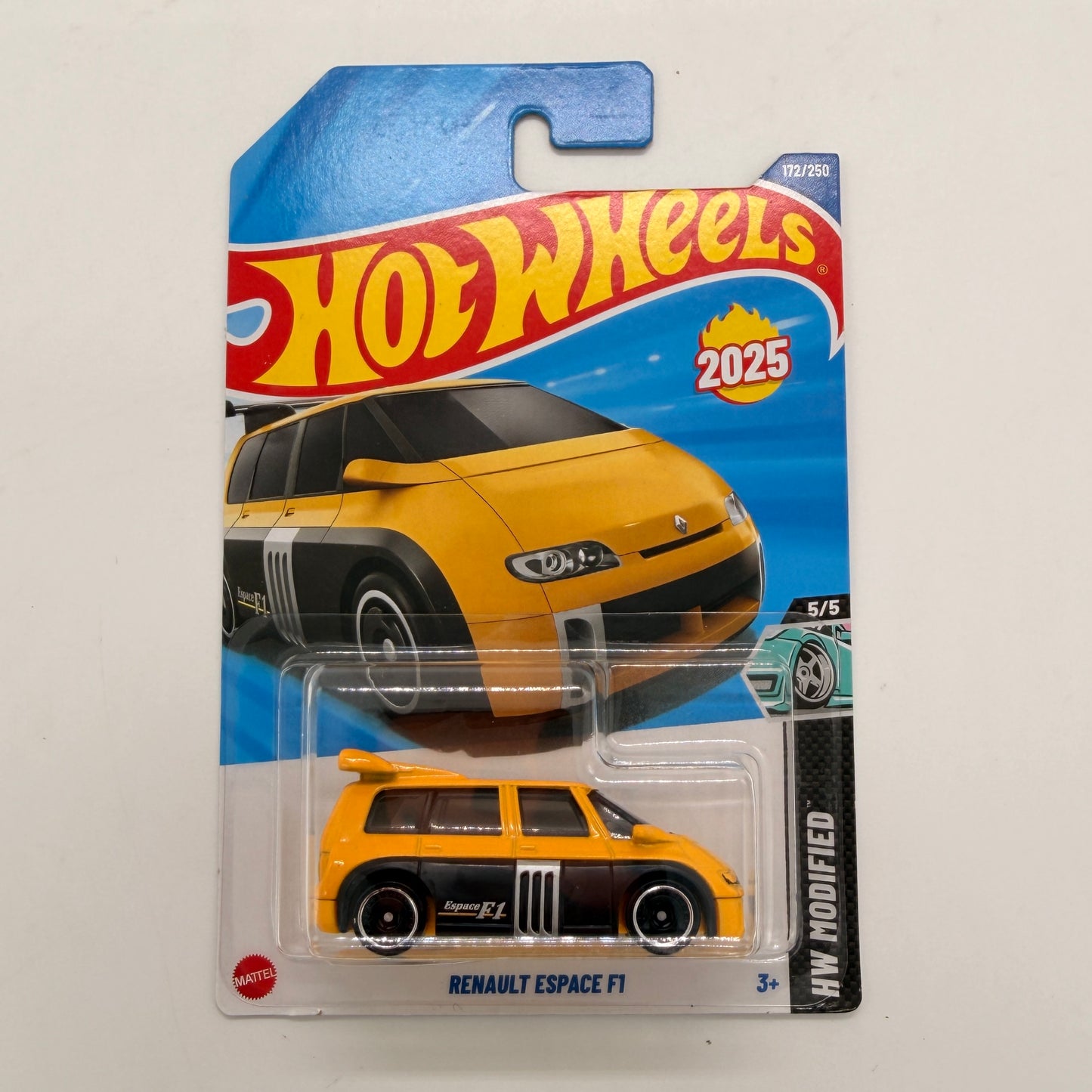 Hot Wheels 1:64 Die-Cast Set of 4 - Ford GT, Renault Espace F1, Supercharged, Disney Steamboat
