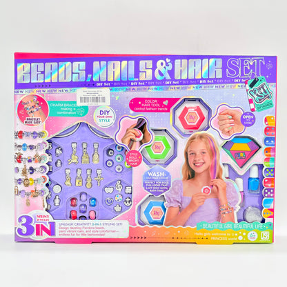 Beads, Nails and Hair DIY Set