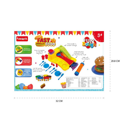 Funskool Fun Dough Fast Food