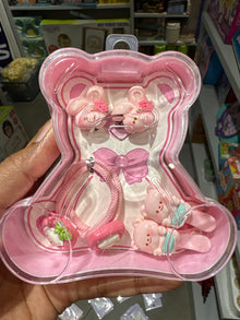 Bear Shape Hair Accessories Gift Set