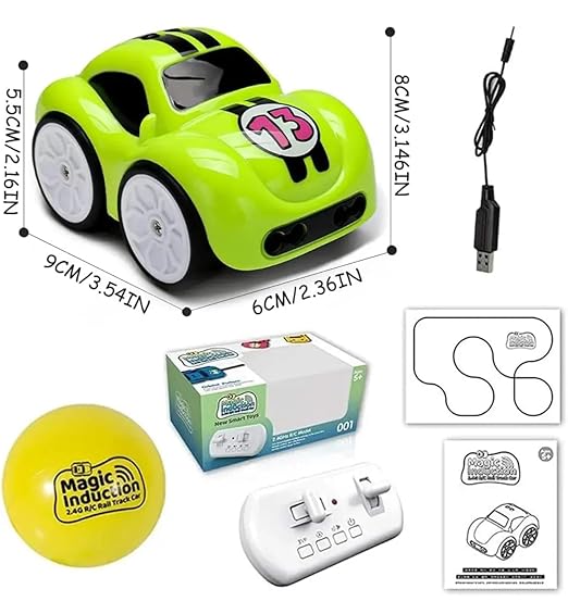 Magic induction 2.4G Remote Control Rail Track Car