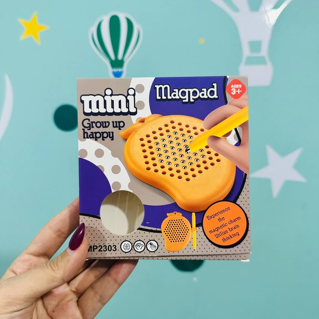 Mini Magpad Fruit Shape Magnetic Drawing Board
