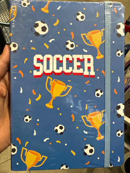 Latt Liv Soccer Football Hardcover Notebook
