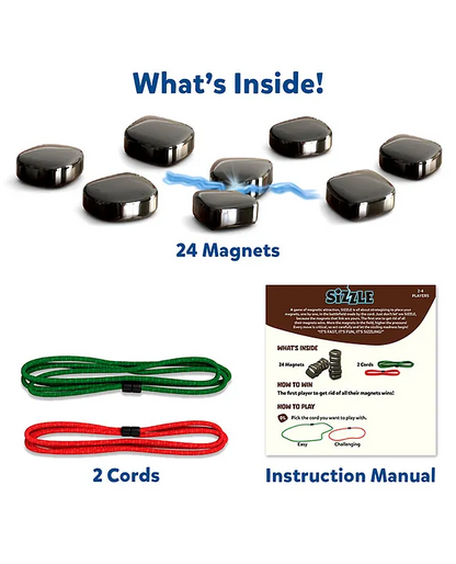 Skillmatics Classics Sizzle Magnetic Strategy Board Game