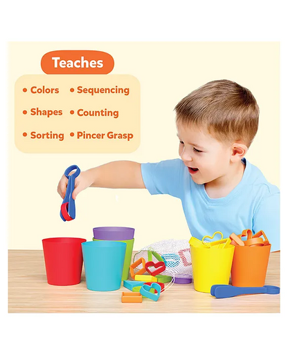 Skillmatics Silicone Rainbow Sorting Kit
