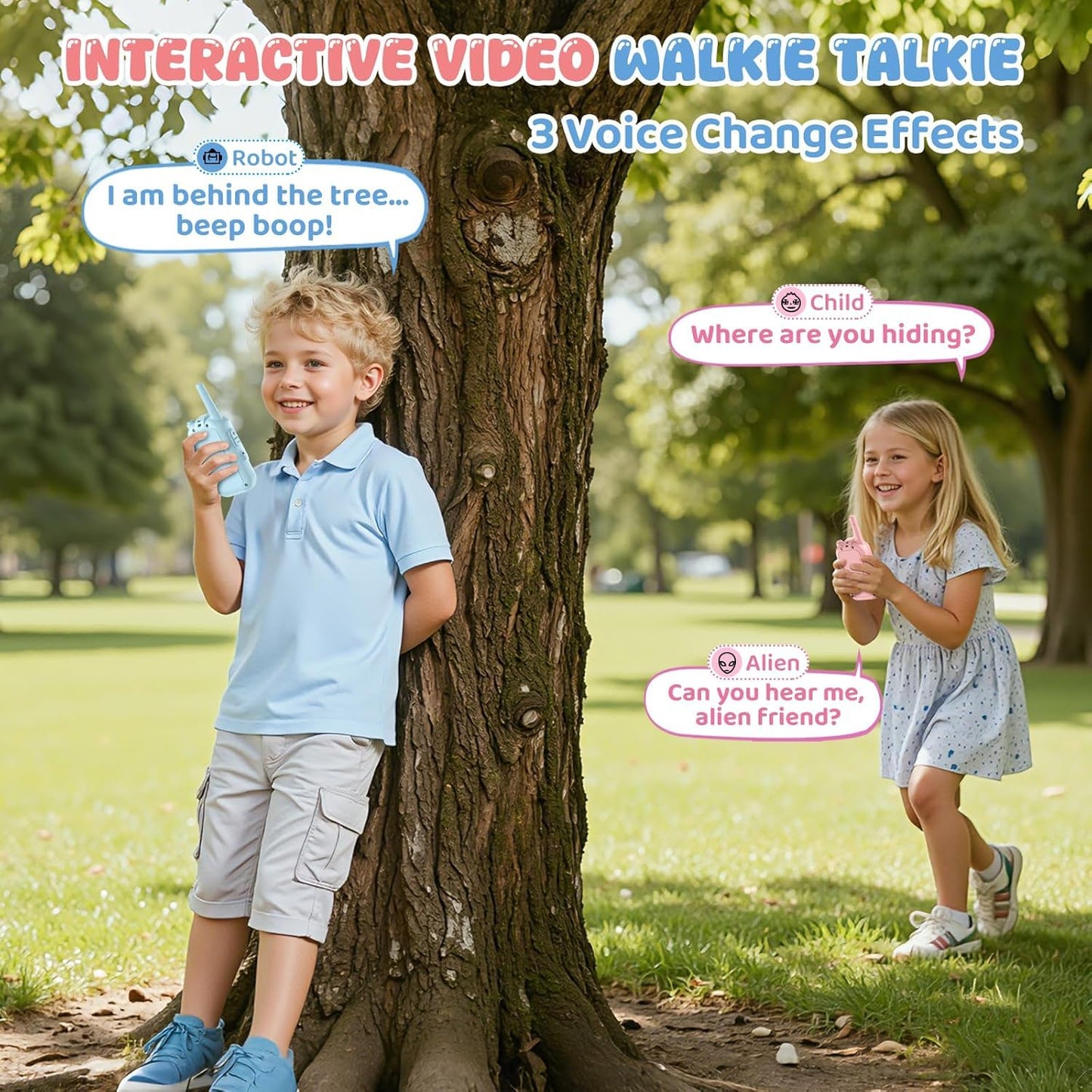 Video Walkie Talkie Toy Set