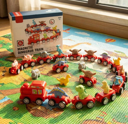 Magnetic Dinosaur Train ( 21 Pcs)