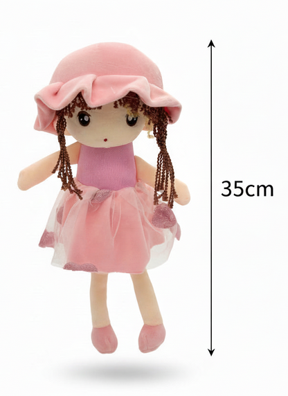 Mini Doll with Frock 35 cm Soft Toy