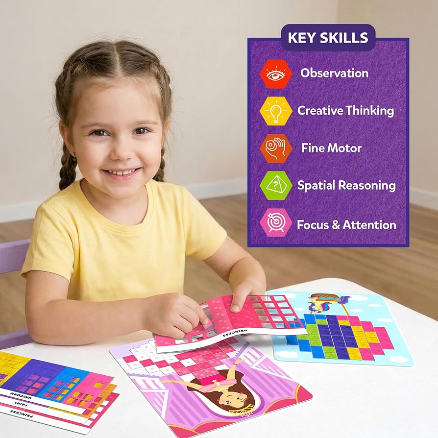 Skillmatics Felt Fun Unicorns and Princesses