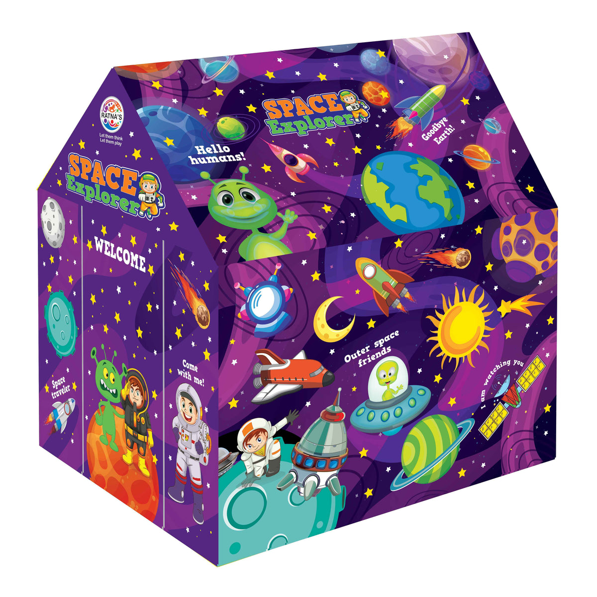LED SPACE EXPLORER TENT HOUSE