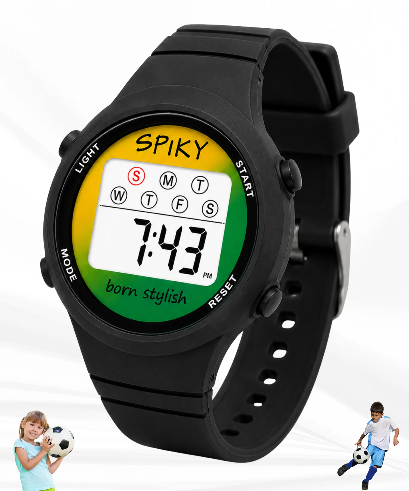 Spiky Spkeva64 Digital Sports Watch for Kids