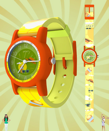SPIKY Kids Analog Watch Water Resistant