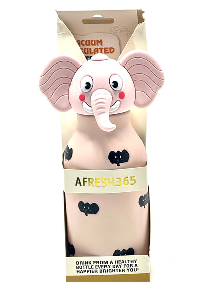 Elephant Insulated Sipper Bottle 450 ml