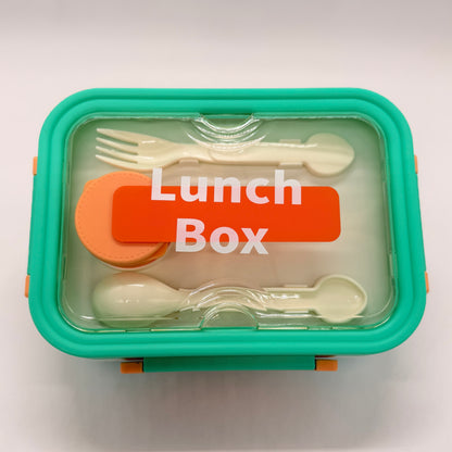 Transparent Steel Lunch Box 600ml