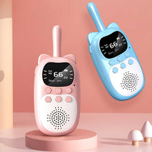 Children Intercom Walkie-Talkie Toy Set with Emergency Light (Pair)