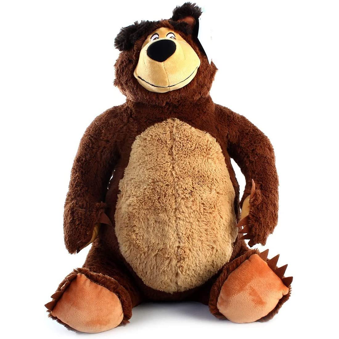 Masha and the Bear Simba Plush Soft Teddy Bear for Kids | (30cm, Brown)