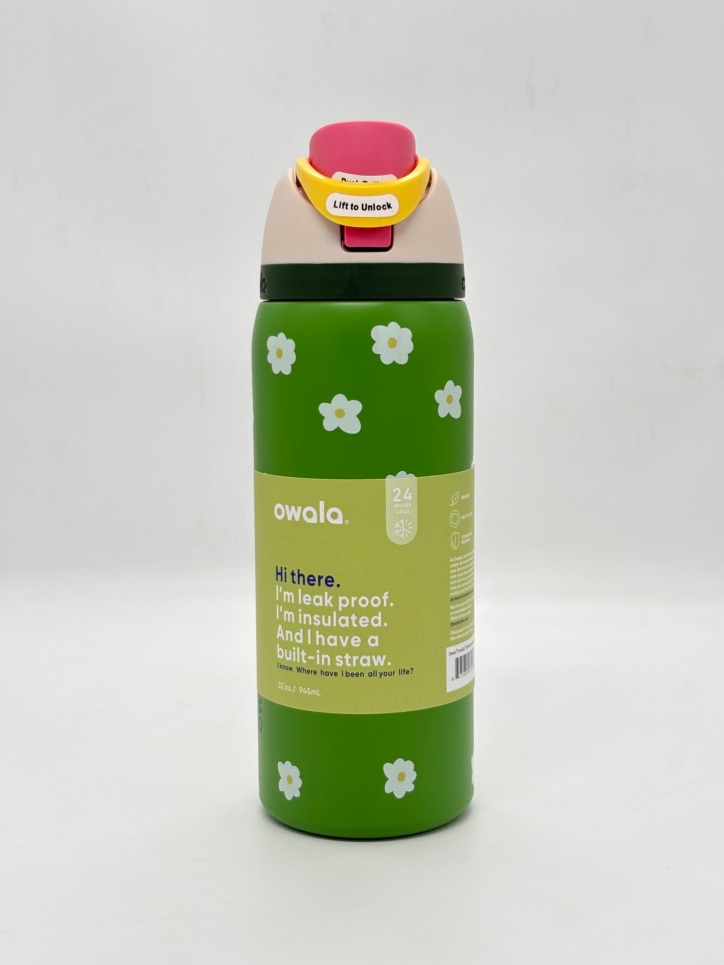 Owala FreeSip 950ml Insulated Bottle with Built-In Straw
